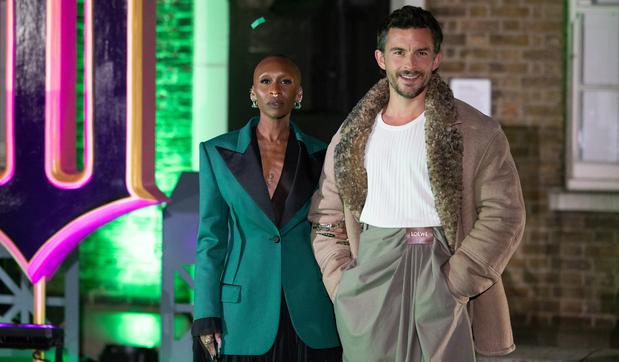 Cynthia Erivo and Jonathan Bailey at Royal Observatory in Greenwich